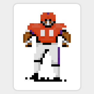 16-Bit Football - Clemson Magnet